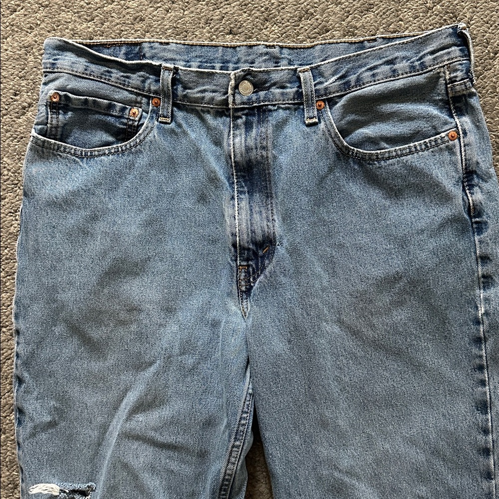 Levi’s 550 Classic Denim Blue Jeans - Picture 3 of 10
